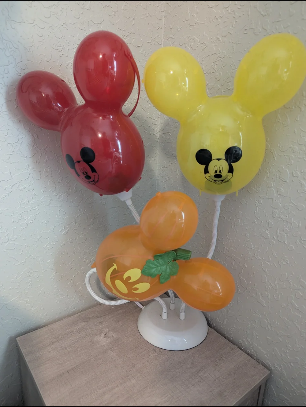 Disney Popcorn Bucket Lamp- Handmade